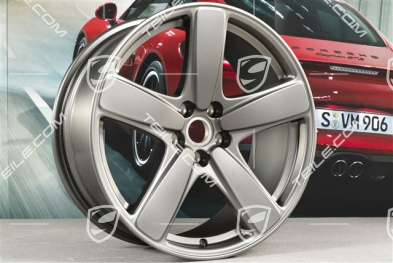 19" "Sport Classic" komplet felg, felgi 8,5J x 19 ET21 + 9J x 19 ET21, platinum satynowy półmat