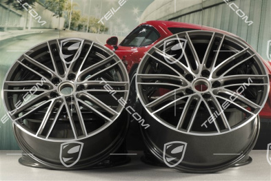 21" Komplet felg Turbo IV, 9,5J x 21 ET71 + 11,5J x 21 ET69