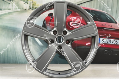 22-inch wheel rim, Sport Classic, 10J x 22 ET48, Platinum satin-matt