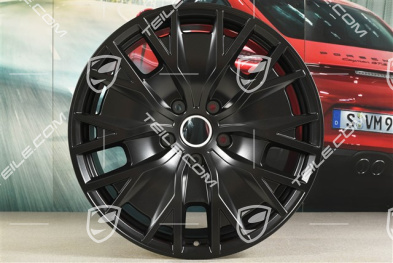 20" Felga Taycan Turbo S Aero Design, 11J x 20 ET60, czarny satynowy mat