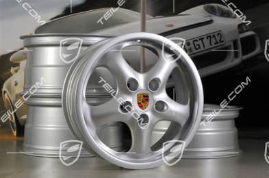 17-inch CUP II wheel set, 7J x 17 ET55 + 9J x 17 ET70