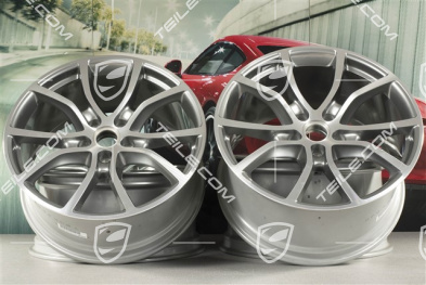 21" Felgensatz Cayenne Exclusive Design, 11J x 21 ET49 + 9,5J x 21 ET46, für den Cayenne Coupé