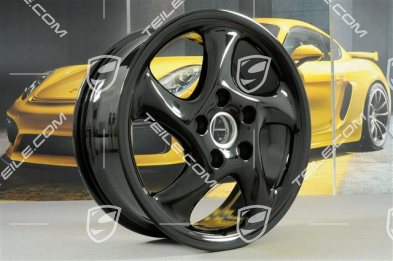 18" Felga Turbo Look I, 7,5J x 18 ET50, czarny wysoki połysk