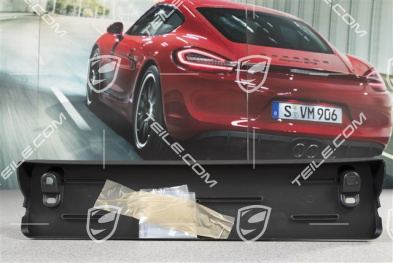 Front bumper number / Licence plate support