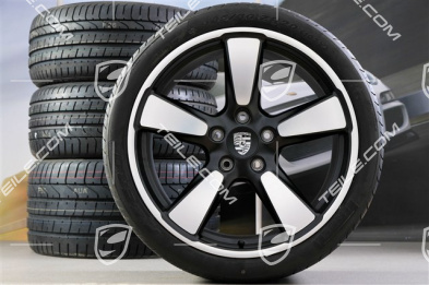 20" Sommerräder Satz Sport Classic, Felgen 9J x 20 ET51 + 11,5J x 20 ET48, Sommerreifen 245/35 ZR20 + 305/30 ZR20, ohne RDK-Sensoren