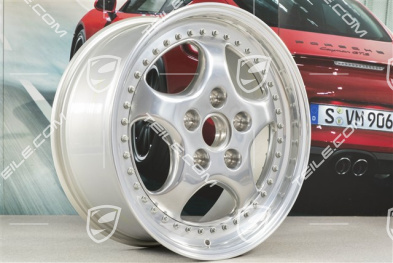 18" Felgen Satz, Turbo 3.6, 10J x 18 ET61 + 8J x 18 ET52, Speedline, poliert