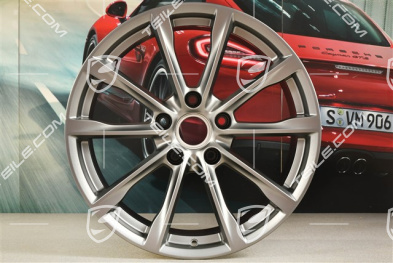 19-inch wheel rim Boxster S, 10J x 19 ET45, Platinum satin mat