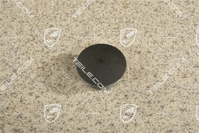 Cap / plug, Black, L=R