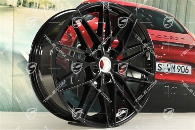 22" felga Macan RS Spyder Design, 9J x 22 ET29, czarny wysoki połysk
