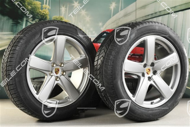 19" "Sport Classic" koła zimowe komplet, felgi 8,5J x 19 ET21 + 9J x 19 ET21 + opony zimowe Pirelli 235/55 R19 + 255/50 R19, z czujnikami ciśnienia RDK