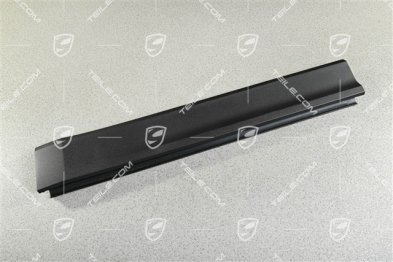 Rear door cover / trim, lower part, Matt black, R