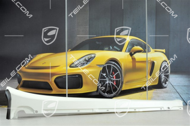 Schwellerblende lackiert, C4 / 4S / Turbo / GT3 RS, R