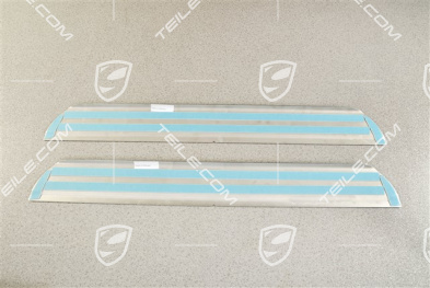 Blenden/Einstiegleisten, unbeleuchtet , Edelstahl, "Boxster S", Satz, L+R