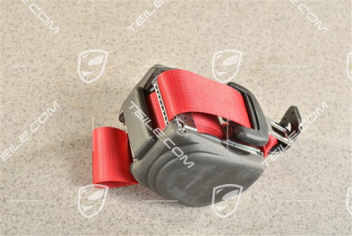 Coupe / Targa, Safety seat belt, Red, L