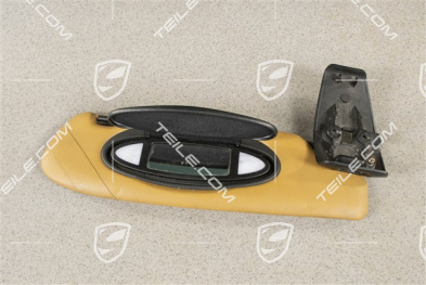 Sonnenblende, Cabrio, Kunstleder, Sandbeige, R