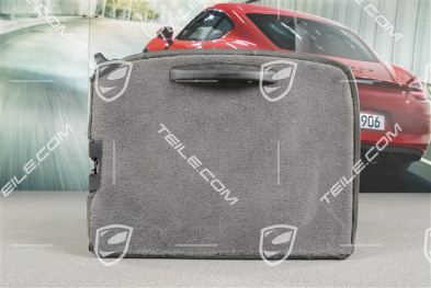 Oparcie tylne, Coupe/Targa, skóropodobne, popielate / stone grey, L