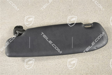Sonnenblende, Coupe, Kunstleder, schwarz, R