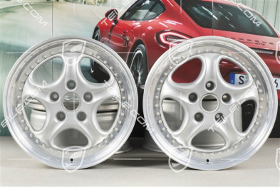 18-inch Carrera RS wheel rim set, Speedline, 8J x 18 ET52 + 10J x 18 ET65