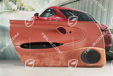 Tapicerka drzwi, skóra, Sound pakiet, Boxster red, L