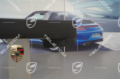 Schwellerblende, satin schwarz, C4 / C4S / Turbo / GT3 RS, L
