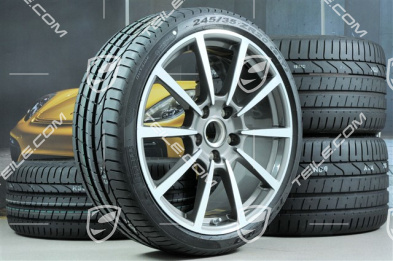 20" koła letnie, komplet Carrera Classic II, felgi 8,5J x 20 ET49 + 11,5J x 20 ET56 + NOWE opony letnie Pirelli 245/35 R20 + 305/30 R20