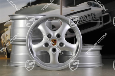 17-inch CUP II wheel set, 7J x 17 ET55 + 9J x 17 ET70