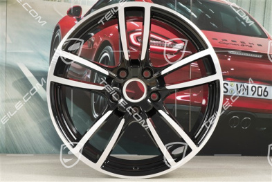 20" Felga Cayenne Sport, 10,5J x 20 ET55, czarny wysoki połysk