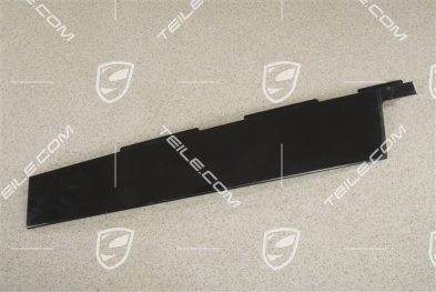 Front door / B-pillar outer cover, Black, R