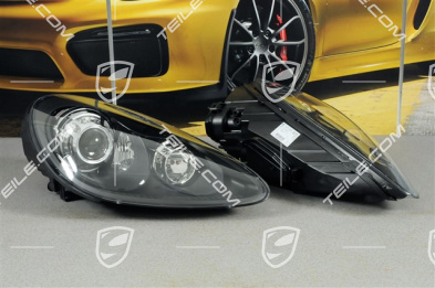 Xenon headlights, aut. dynamic headlight height adjustment, SportDesign Package, BLACK inside panel, set (L+R)