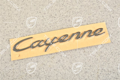 "Cayenne" Schriftzug Chrom, Coupe