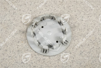 Radzierdeckel, konkav, Wappen farbig, Titan-Metallic