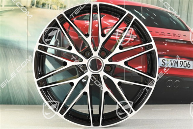 22" felga Macan RS Spyder Design, 9J x 22 ET29, czarny wysoki połysk