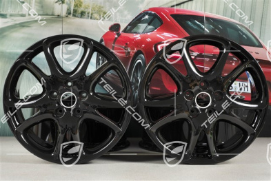 20-inch wheel rim set Sport Design, SPEEDLINE, rims 9J x 20 ET60, black high gloss