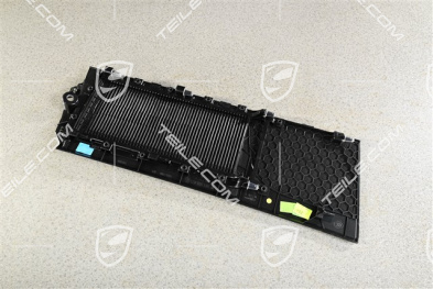 Abdeckung mit rollo für Ablagefach / Handschuhfach / Handschuhkasten, hinten, Schwarz, L