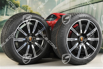 20-inch Sport Aero winter wheel set, rims 9J x 20 ET54 + 11J x 20 ET60, Goodyear winter tyres 245/45 R20 + 285/40 R20