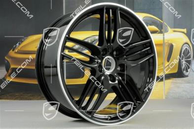 20" Sport Design wheel rim set, 8,5J x 20 ET51 + 11J x 20 ET52, black high gloss