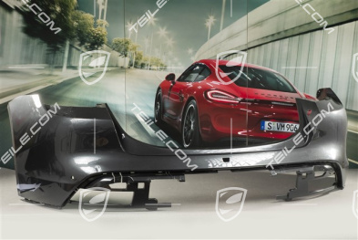 Rear bumper lining with Park assist sensor holes