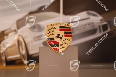 Porsche Wappen für Stoßstange vorne (2007-2010)