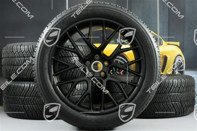 20-inch winter wheels set RS SPYDER, rims 9J x 20 ET26 + 10J x 20 ET19 + Michelin Latitude Alpin 2 winter tyres 265/45 R20 + 295/40 R20, satin black, with TPMS