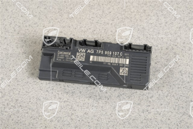 Control unit, Rear lid