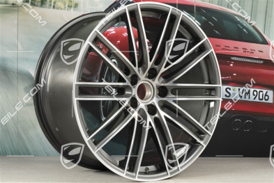 22" Felgensatz Turbo IV, 11,5J x 22 ET52 + 10J x 22 ET48, für Cayenne Coupé