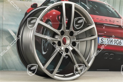 20" Felge Cayenne Sport, 9J x 20 ET50, Platinum-Seidenmatt