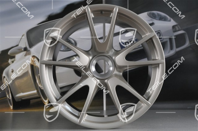 19" GT3RS II 4.0 / GT2RS Felgensatz, Weissgold-Metallic, vorne 9J x 19 ET47 + hinten 12J x 19 ET48