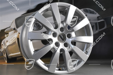 20-inch Cayenne SportDesign II wheel set, 9J x 20 ET57, silver