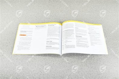 Porsche Taycan Facelift 2024- Driver's Manual - Handbuch/Bedienungsanleitung, Englisch