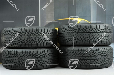 19-inch Cayenne S winter wheel set, rims 8,5J x 19 ET47 + 9,5J x 19 ET54 + NEW Michelin winter tyres 255/55 R19 + 275/50 R19, with TPMS