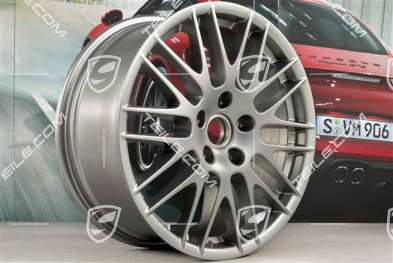 20" Felgensatz RS Spyder, 9J x 20 ET57, Platinum-Seidenmatt