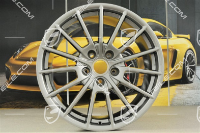 20-inch Panamera Sport wheel set, 9,5J x 20 ET65 + 11,5 J x 20 ET63, GT Silver Metallic