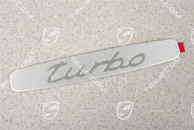 Turbo Schriftzug für Einstiegsleisten / Schweller Innenverkleidung, L=R