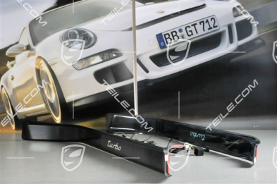 Einstiegleiste mit Beleuchtung, CARBON, Turbo, Satz (L+R)